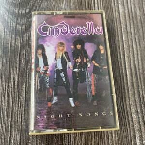 Night Songs-Cassette-Cinderella–1986-Mercury-glam metal
